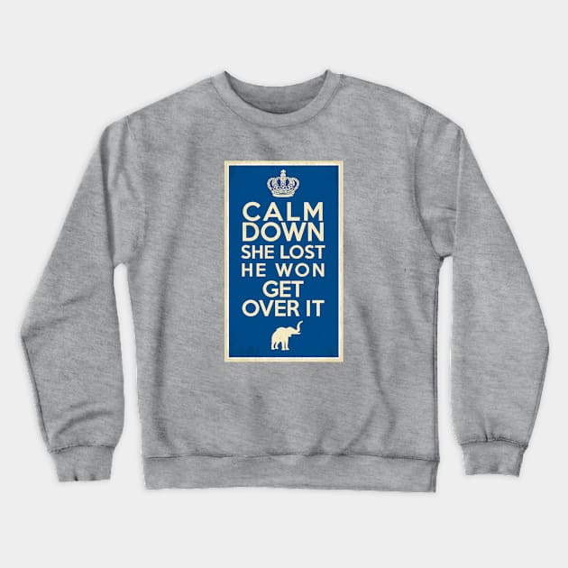 Calm Down Crewneck Sweatshirt by Conservatees